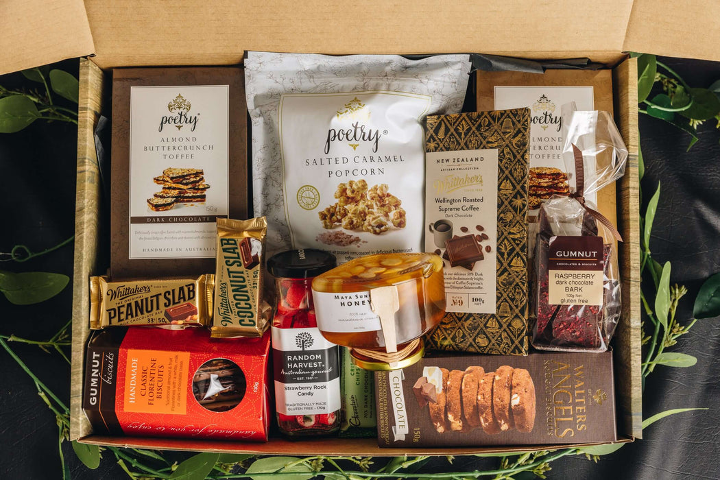 "Beautifully Yummy"  Poetry Sweet Treats Hamper - Central Coast Hampers and Gifts