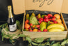 Large x Seasonal Fruit Box and Pool Rock Champange - Central Coast Hampers and Gifts