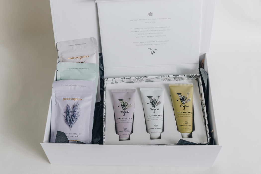 Luxury Hand creams and bath salts Hamper