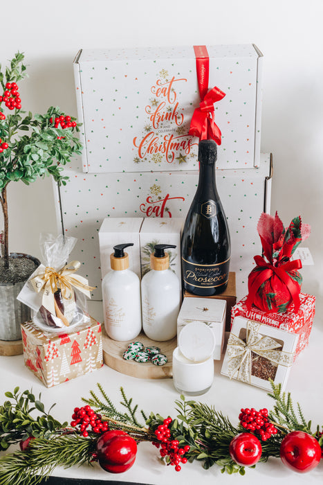 Christmas Prosecco & Urban Rituelle hamper