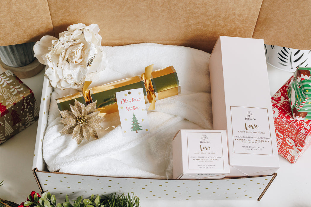 Urban Rituelle 'Love' and luxury Robe hamper
