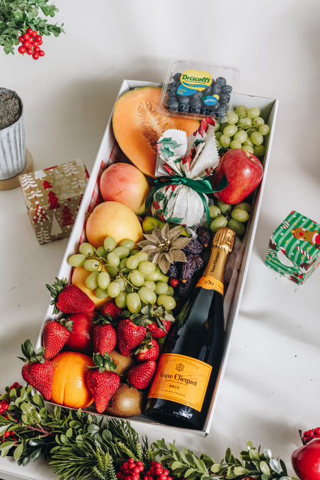 Veuve Clicquot Yellow Label  and Fruit ( Local Deliveries only)