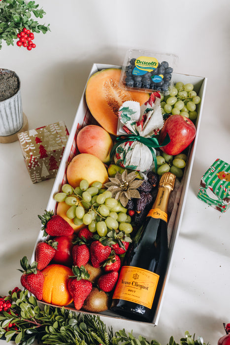 Veuve Clicquot Yellow Label  and Fruit ( Local Deliveries only)