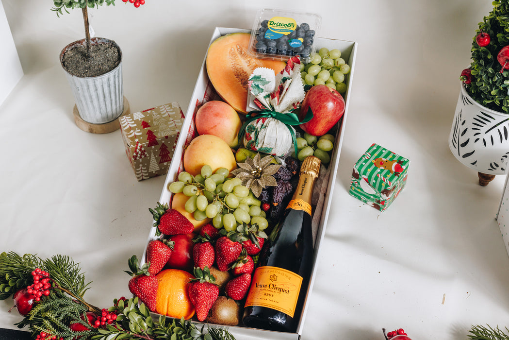 Veuve Clicquot Yellow Label  and Fruit ( Local Deliveries only)