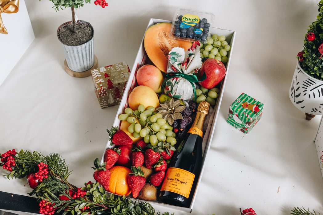 Veuve Clicquot Yellow Label  and Fruit ( Local Deliveries only)