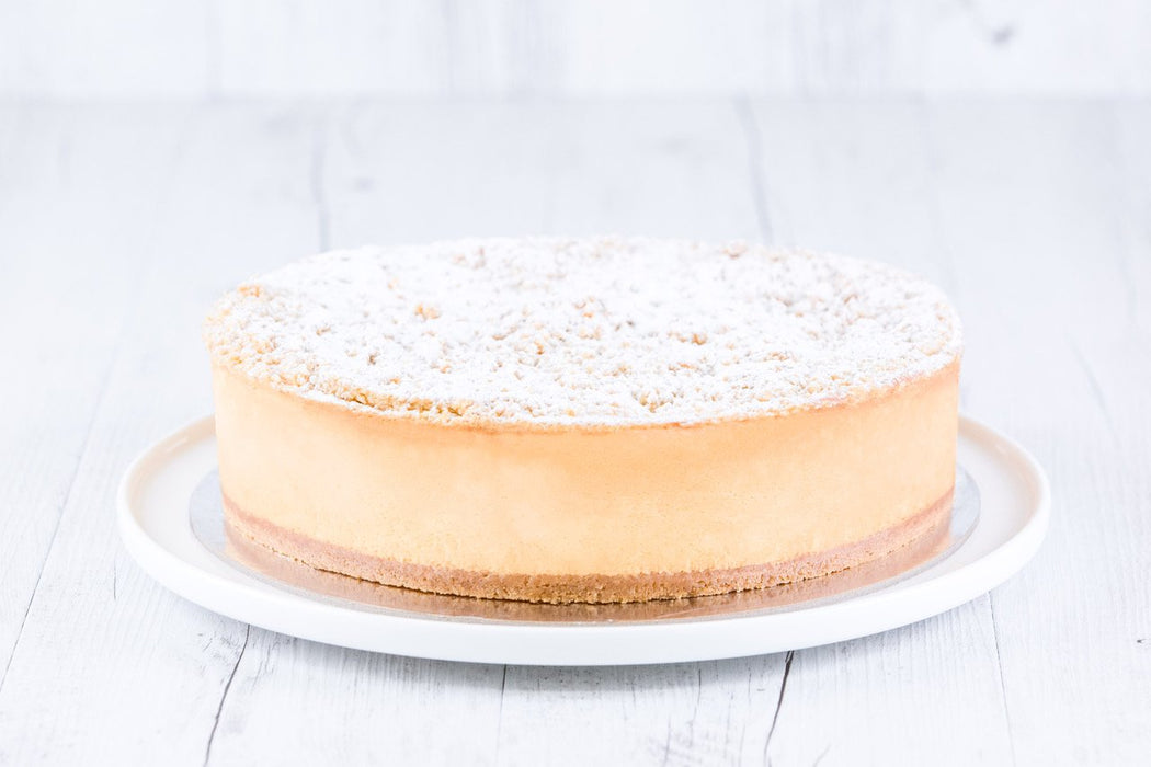 large Apple Crumble Cheesecake